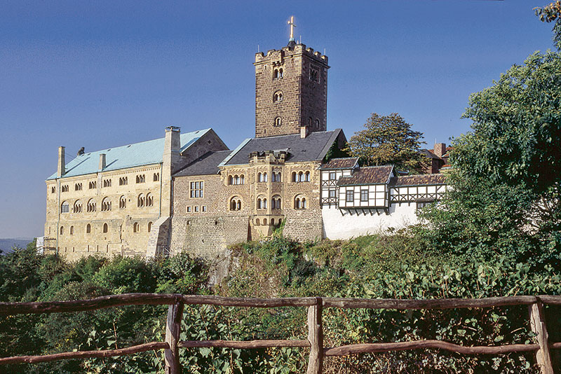 Bild von der Wartburg in Eisenach