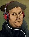 Bild von Luther mit Headset
