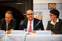 Botschafter Tim Guldimann, Dr. Michael J. Inacker, Antoinette Hunziker-Ebneter